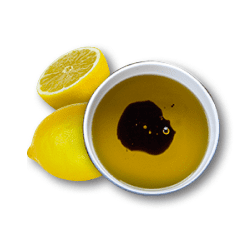 חומץ בלסמי ומיץ לימון