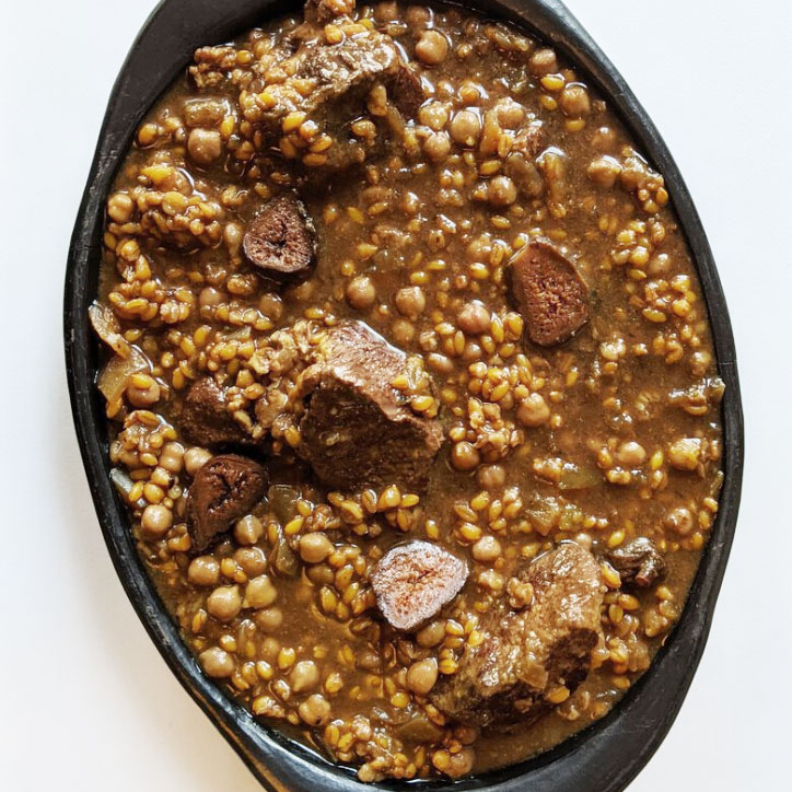 צ'ולנט - מתכון לחמין אשכנזי