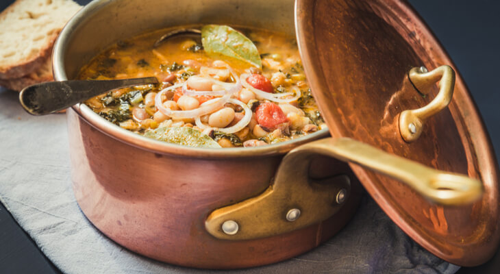 מרק כרובית וירקות