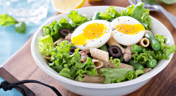 סלט פסטה טונה ניסואז