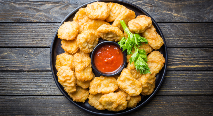 נאגטס עוף ברוטב חמוץ-מתוק