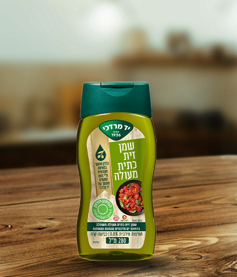 שמן זית כתית מעולה בבקבוק לחיץ