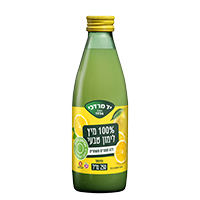 מיץ לימון 100% טבעי - 250 מ