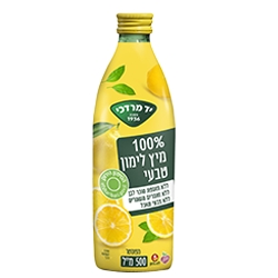 מיץ לימון 100% טבעי - 500 מ