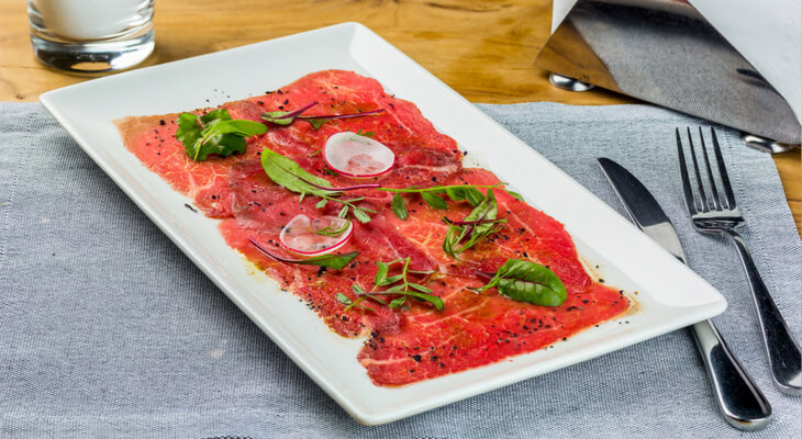 קרפצ'יו בקר