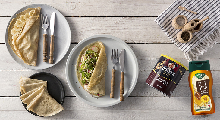 מתוק או מלוח? קרפ שיבולת שועל טעים שפשוט כיף להכין