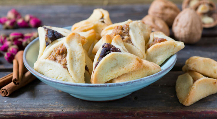 אזני המן מהטבע: במילוי תמרים, סילאן טבעי וטחינה