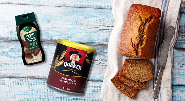 עוגת שיבולת שועל עם סילאן טבעי