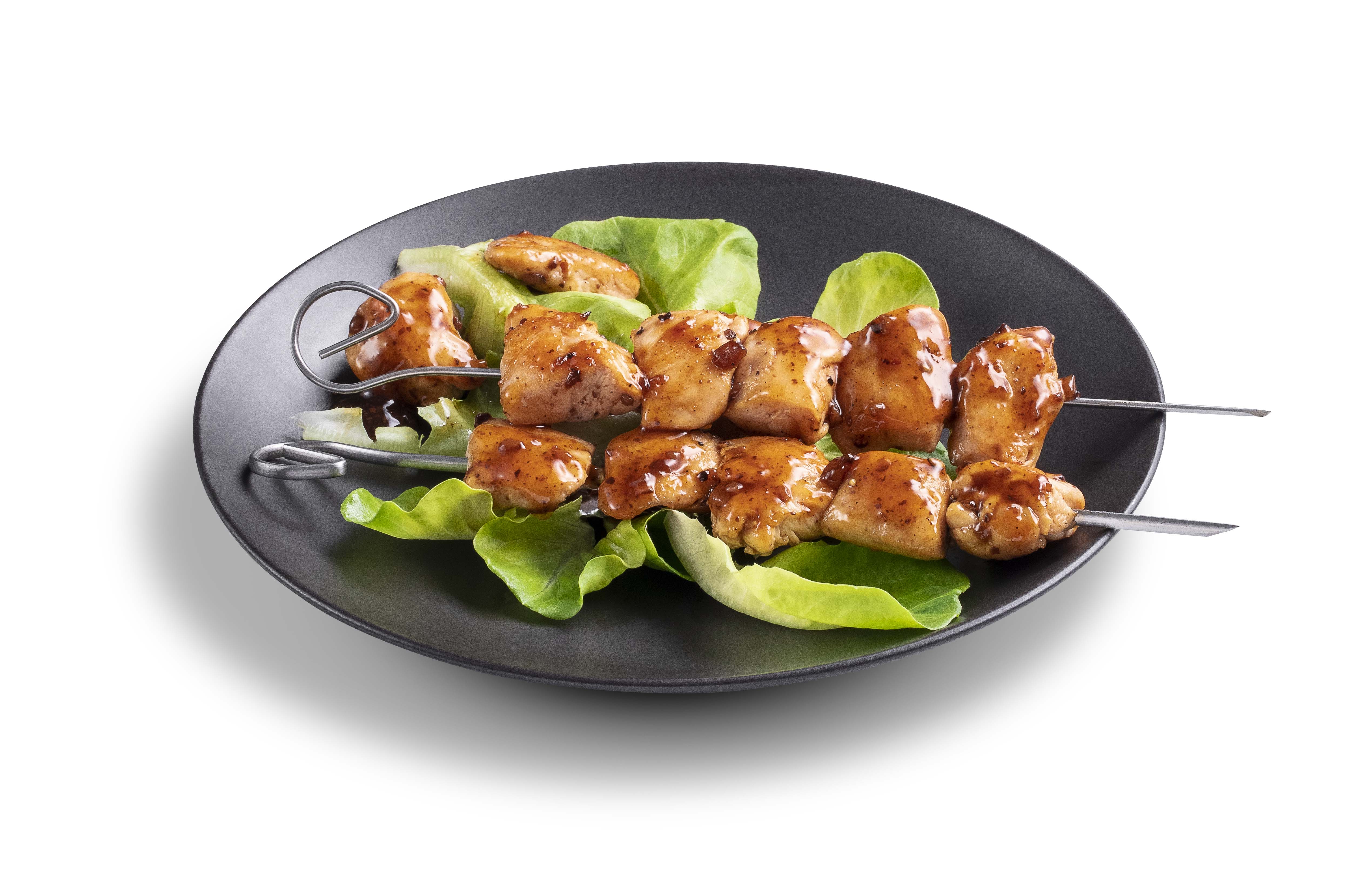 שיפודי פרגיות ברוטב טריאקי