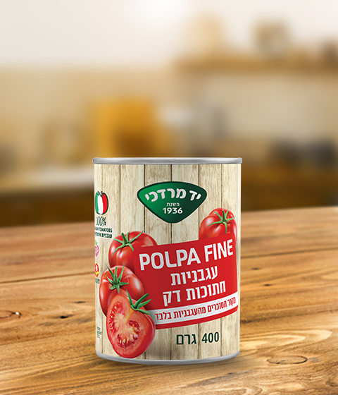 POLPA FINE- עגבניות חתוכות דק