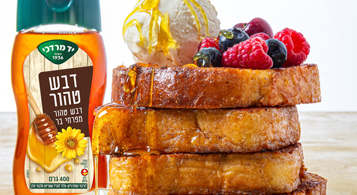 מגדל פרנץ' טוסט ודבש