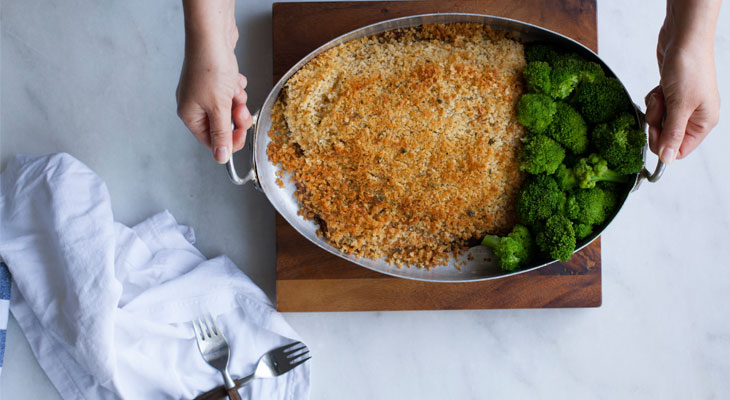 סלמון בדבש, חרדל ופנקו