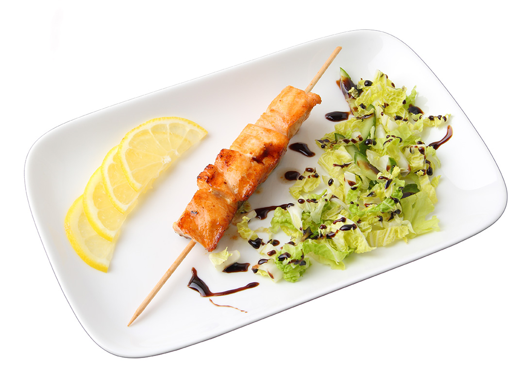 פילה סלמון עם לימון וכוסברה