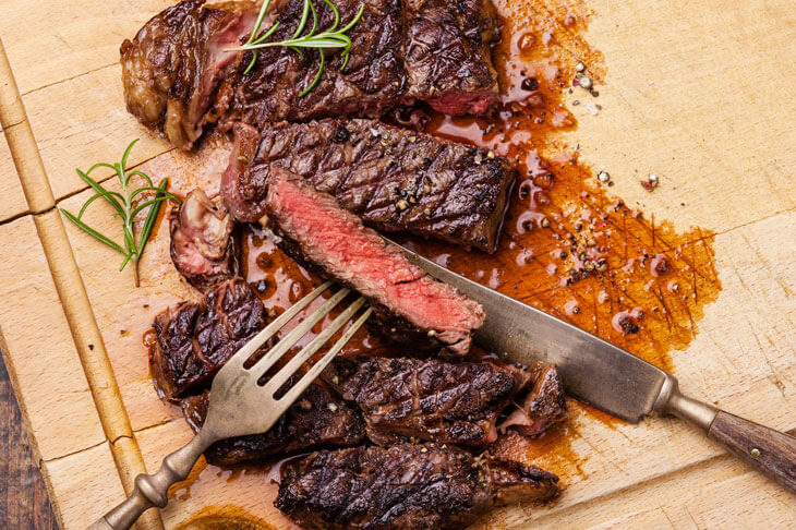 נתח קצבים צרוב במייפל ופלפל שחור