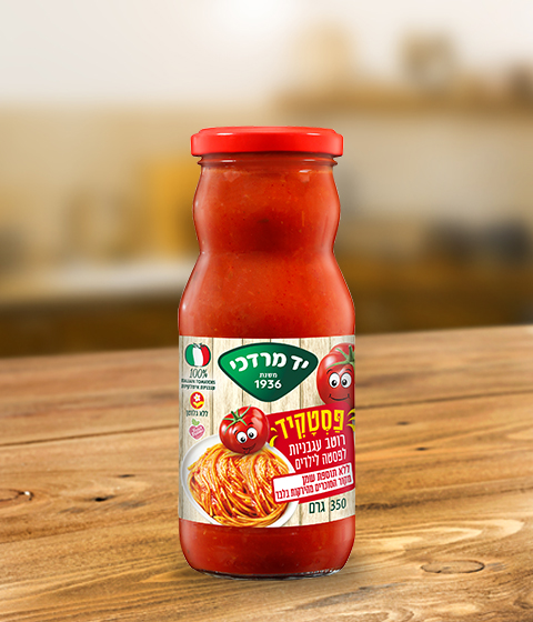 פסטקיד- רוטב עגבניות לפסטה לילדים